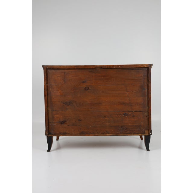 Biedermeier Chest of Drawers in Cherry Wood, 1820 For Sale - Image 12 of 18