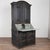 Rococo Early 19th Century Danish Black Painted Secretary Bureau For Sale - Image 3 of 9