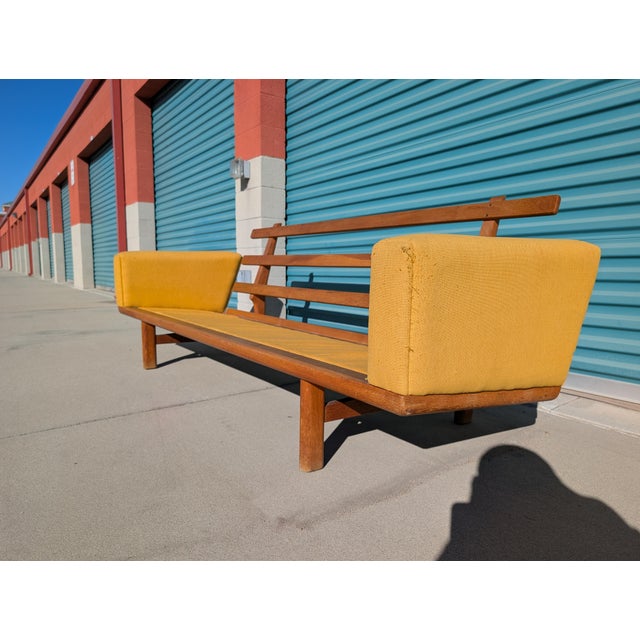1960s Mid Century Modern Sofa by Hans Wegner Ge-236 for Getama, Denmark, C1960s For Sale - Image 5 of 18
