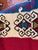 1950s Flat-Weave Turkish Textile. Repeating Tribal Medallions Woven Into a Bold, Solid, Crimson Field For Sale - Image 5 of 7