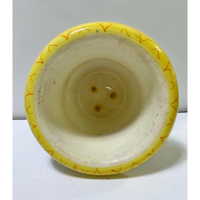 1970s Italian Majolica Fruit Garland Cachepot Planter For Sale In Louisville - Image 6 of 12