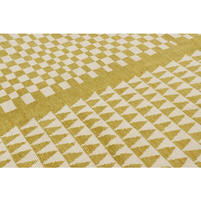 Hand-knotted in wool, this 8x10 contemporary Moroccan style rug by Rug & Kilim features a lush high-pile texture and...