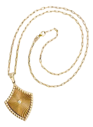 Radiant Shield Pendant by Anjalé