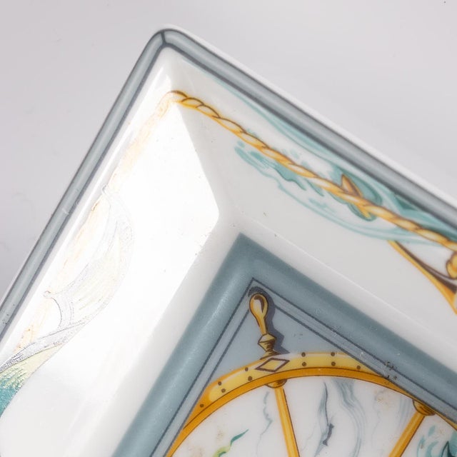 Ceramic French Ceramic Vide-Poche from Hermès For Sale - Image 7 of 13