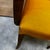 Wood Vintage Bridge Chairs in Mustard Fabric, 1940s, Set of 2 For Sale - Image 7 of 17