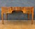 English Georgian Revival Walnut Writing Desk with Drop Leaves, Mid-20th Century For Sale - Image 6 of 12