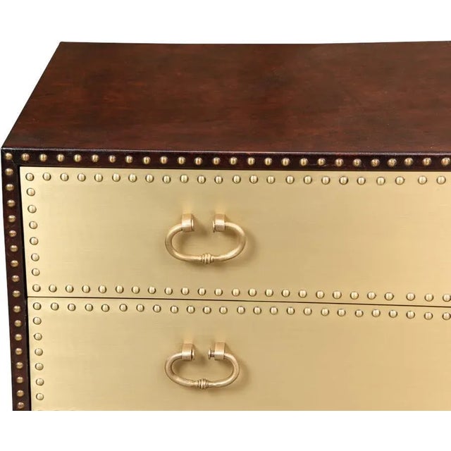 Not Yet Made - Made To Order Sarreid Dore Transitional Matte Chest of Drawers For Sale - Image 5 of 6
