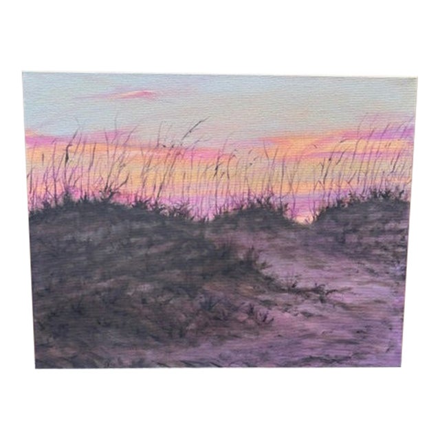 Twilight Dunes by Kathleen Varadi, 2026 Oil on Canvas For Sale