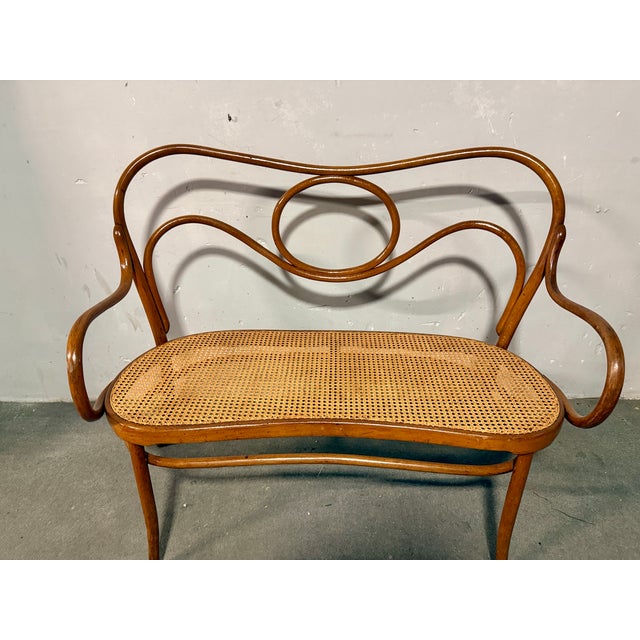 Vintage Sofa by Michael Thonet for Thonet, 1890s For Sale - Image 5 of 7