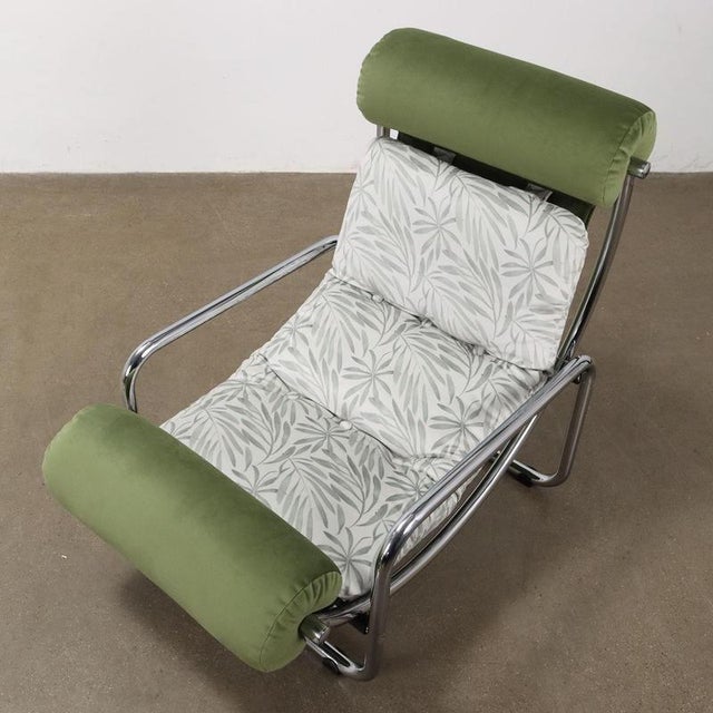 Metal Adjustable Armchair Jungle Collection, 1960s For Sale - Image 7 of 10