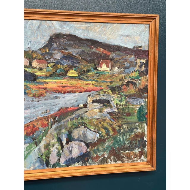 Karl Otto Kellgren, Landscape, 1960s, Oil on Canvas, Framed For Sale - Image 18 of 18
