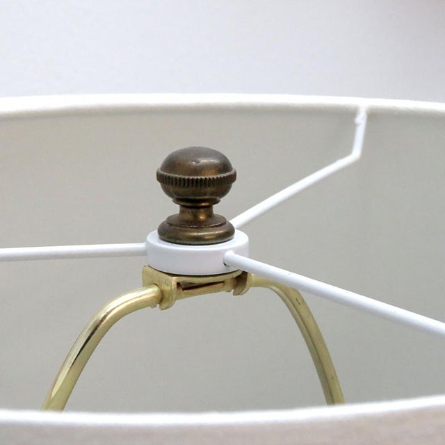 Metal Danish Table Lamp, 1950 For Sale - Image 7 of 10