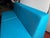 Mid-Century Modern Steelcase Turnstone Campfire Big Lounge Loveseat Sofa in Turquoise For Sale - Image 3 of 9