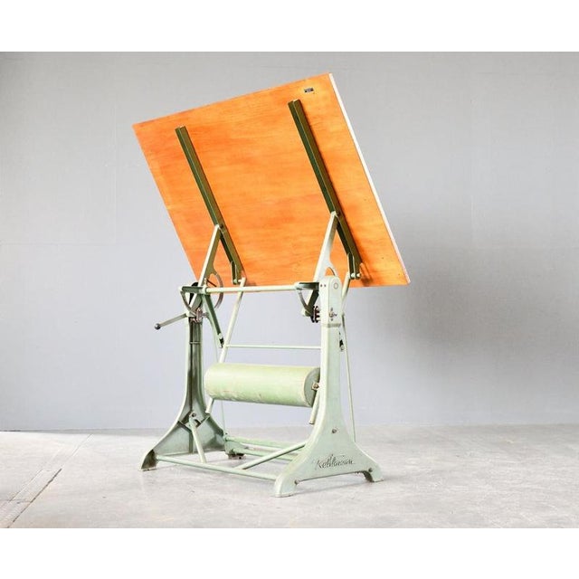 Architects Drawing Board by Kuhlmann 1950s For Sale - Image 3 of 4