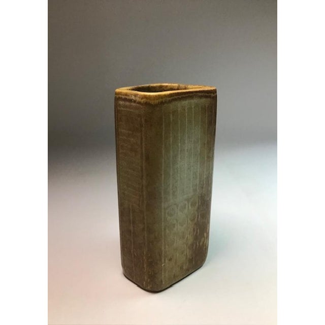 Brown Stoneware Vase by Gunnar Nylund for Rörstrand, 1950s For Sale - Image 10 of 10