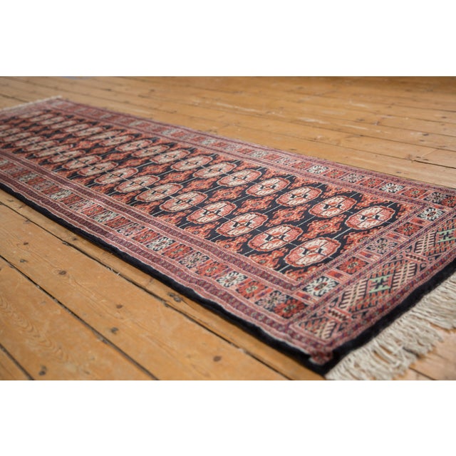 Islamic Vintage Fine Bokhara Rug Runner - 2'7" X 8'2" For Sale - Image 3 of 10