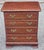 Late 20th Century Chippendale Style Cherry Four Drawer Bedside Chest For Sale - Image 9 of 10