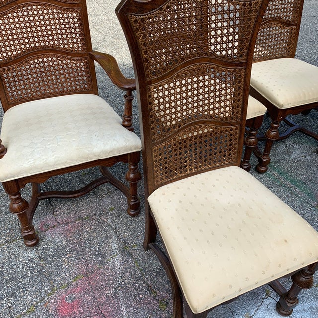 Ethan Allen Royal Charter Dining Chairs Set of 6 Chairish
