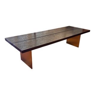 Thomas Bina & Ed Robinson for Restoration Hardware Channel Rectangular Dining Table For Sale