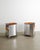 Wood Swedish Aluminium and Brown Leather Armchairs by Mats Theselius for Källemo, Set of 2 For Sale - Image 7 of 8