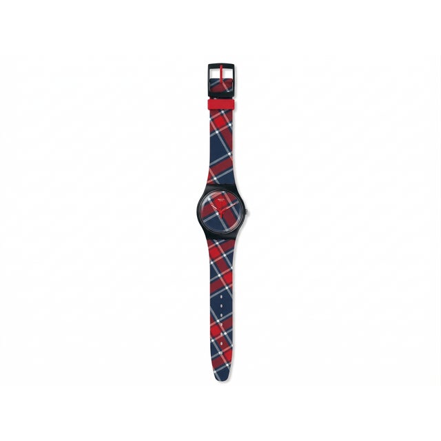 Maxi Tartan Wall Clock from Swatch, 1980 For Sale - Image 10 of 10