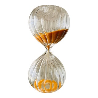 Mid-Century Modern Fluted Hourglass For Sale