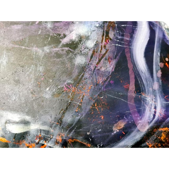 The Wonderful Morning Dreams of Alice – Composition 58 This stunning XXL acrylic painting on canvas measures 200 x 150 x 4...