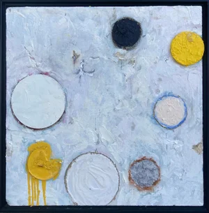 Multiverse #22 (Abstract Contemporary Painting, Framed), G. Campbell Lyman