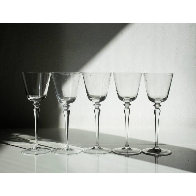 Fabulous set consisting of 4 original glasses by Carlo Moretti. The glass is pure Venetian crystal as only Carlo Moretti...