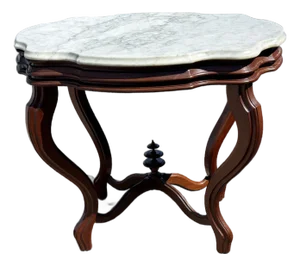 1960s Victorian Parlor Table