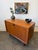 Vintage Danish Teak Drop Door Cabinet For Sale - Image 4 of 9