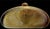 Judith Leiber Gold Ribbed Half Oval Onyx Gem Crystal Minaudiere Evening Bag For Sale - Image 11 of 15