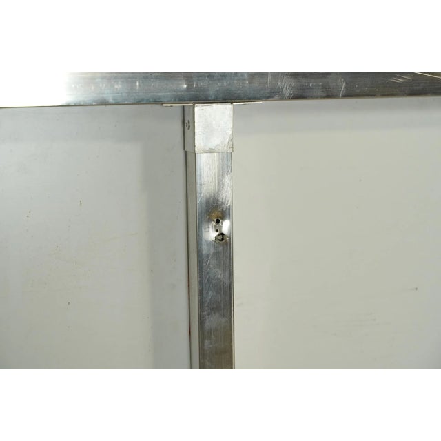 Reclaimed Modern Economy Shop Aluminum Marty Supreme Movie Prop Sign For Sale - Image 11 of 12