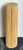 Vintage Ribbed Wood and Rattan Medium Pedestal For Sale - Image 10 of 15