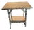 Antique French Tortoise Wood and Grasscloth Occasional Table For Sale