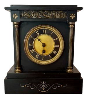 Antique Victorian Mantle Clock, 1880s