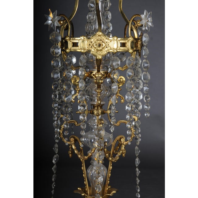 Antique Napoleon III Floor Lamp in Bronze For Sale - Image 5 of 18