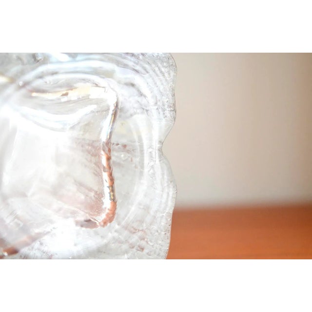 Large Finnish Glass Vase by Tapio Wirkkala for Iittala, 1960s For Sale - Image 6 of 7