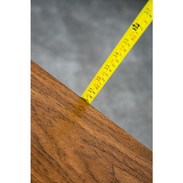 1960s Mid Century Dresser Credenza Morris of California Walnut Drawer 9 Drawer For Sale - Image 9 of 12