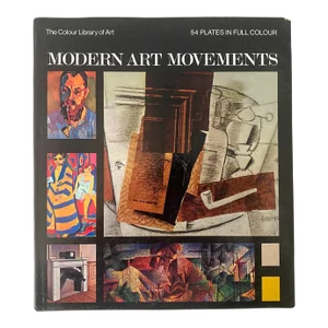 1967 "Modern Art Movements," Vintage Book by Trewin Copplestone