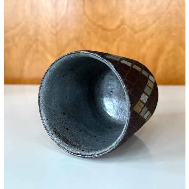 Ceramic Japanese Early Ceramic Teacup with Tomobako by Mihara Ken For Sale - Image 7 of 11