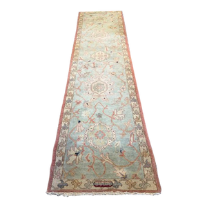 Vintage Turkish Ousghak Runner,, Rug