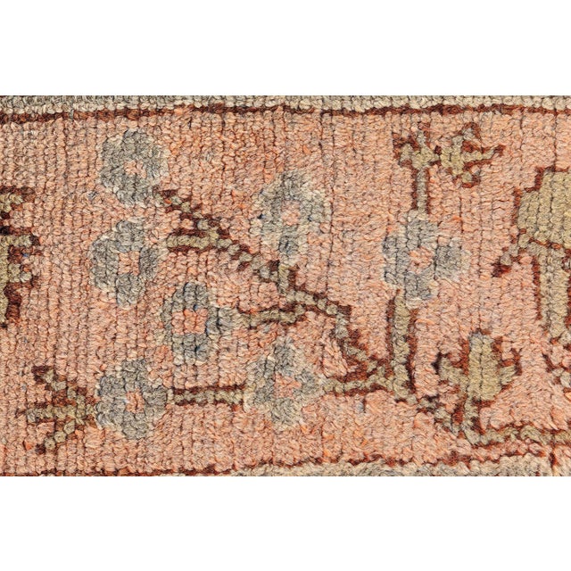 1920s Turkish Oushak Rug For Sale In New York - Image 6 of 9
