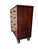 Early Victorian Figured Mahogany Chest of Drawers, 1840s For Sale - Image 6 of 12