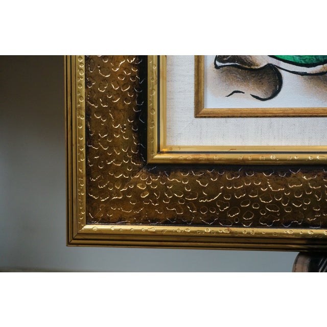 Auburn David Schluss Symphonic Jazz Orchestra Artist Proof Abstract Serigraph For Sale - Image 8 of 12