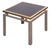Metal French Side Tables of Chrome and Brass by Maison Jansen (Two Available) For Sale - Image 7 of 11
