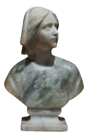 Giuseppi Bessi, Bust, 19th Century, Alabaster