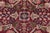 Textile Art Nouveau 1990's Pak-Persian Red/Pink Wool Round Rug- 8'1'' X 8'3'' For Sale - Image 7 of 9