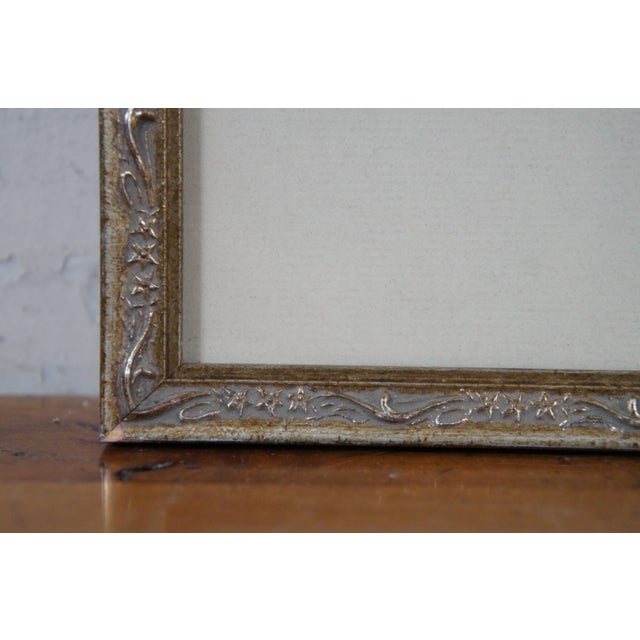 1880s Antique George L Seymour Country Postman Hand Colored Engraving Framed 20" For Sale - Image 9 of 10