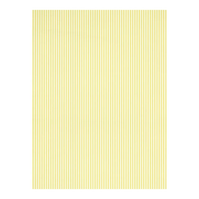 The House of Scalamandré Wilson Stripe Wallpaper, Lemon For Sale